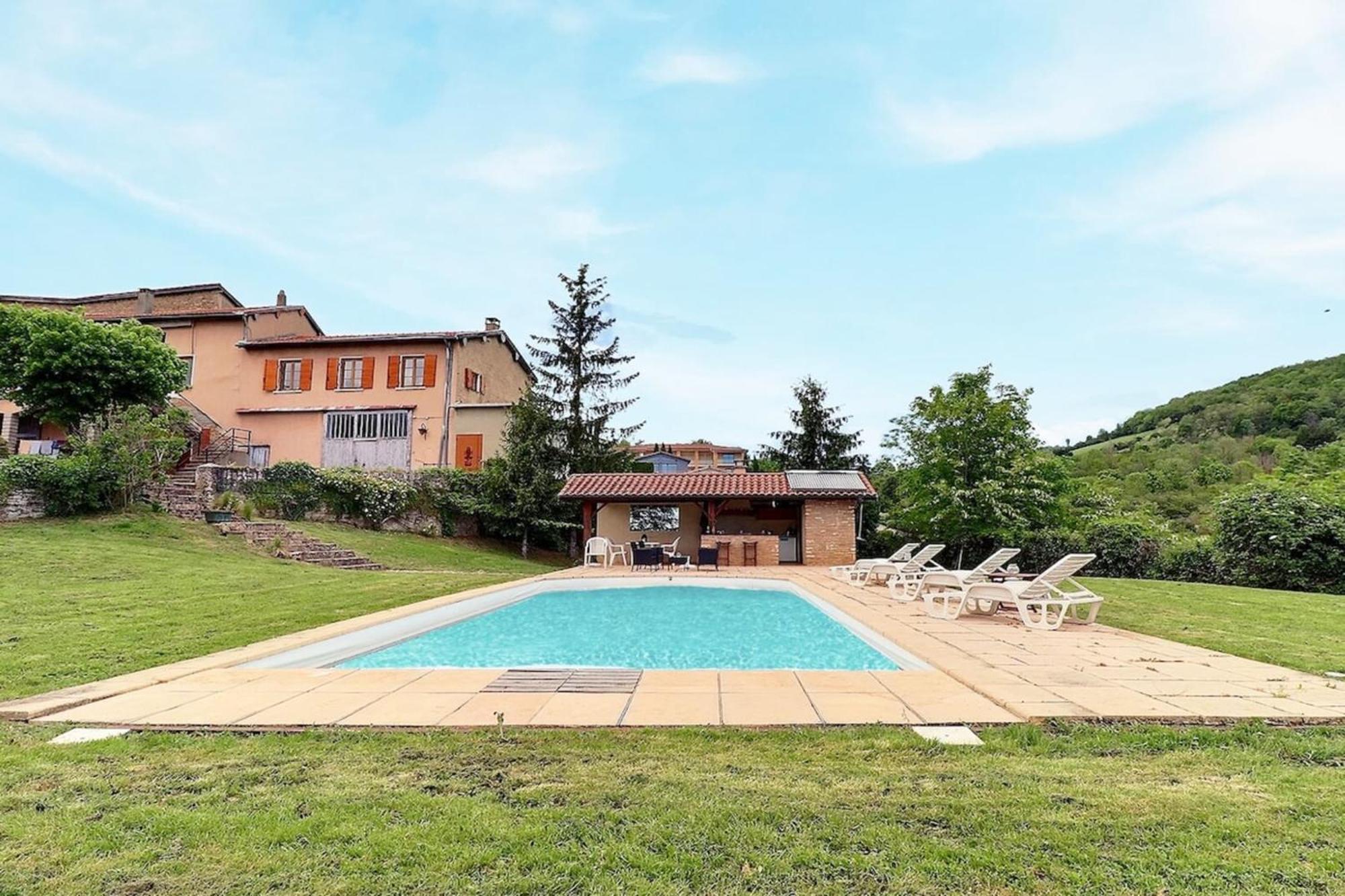 Saint-Fortunat - Authentic Home With Pool - Saint-Didier-Au-Mont-D'Or Zewnętrze zdjęcie